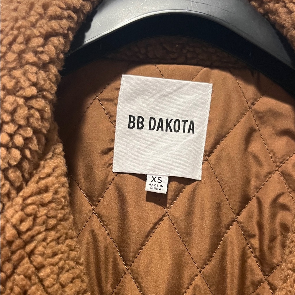 Brown Teddy Coat - Picture 2 of 3